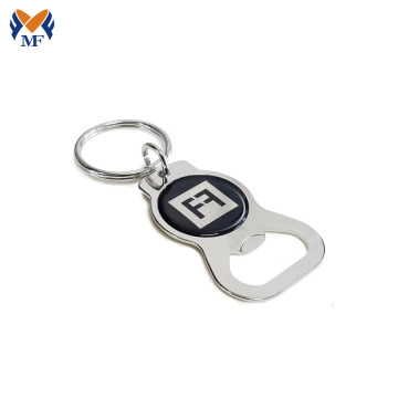 Custom Metal Bottle Opener Keychain No Minimum