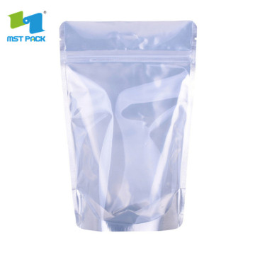250g Plastic Aluminum Foil Stand Up Pouch With Windows