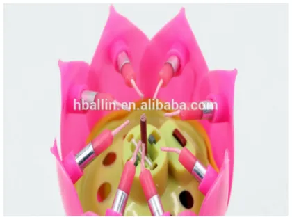Birthday party supplies Music Rotate Candles