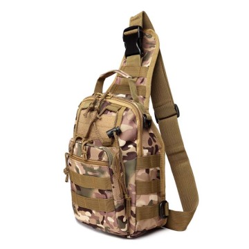 Αδιάβροχο τακτικό σακίδιο Camo Sling για άνδρες - κάμπινγκ, πεζοπορία, αθλητισμός