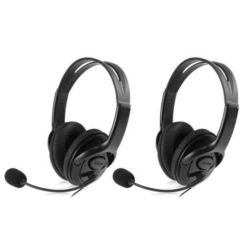 Wired headphones high quality call center