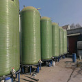 FRP fiberglass vertical fuel liquid storage tank price