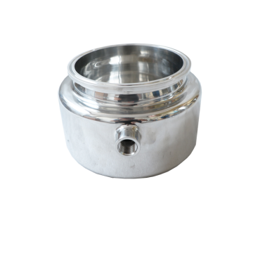 Stainless Clamp Collection Pot Jacketed Splatter Platter