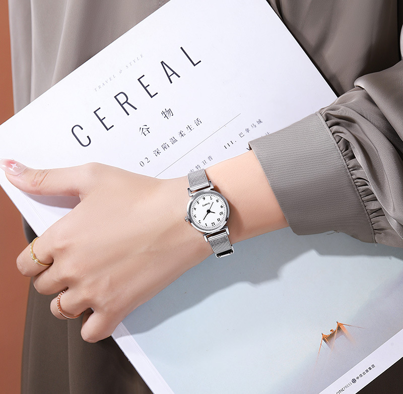 NEW TRENDY Round Dial quartz watches for women