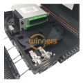 กล่องการเลิกจ้าง FTTH ที่มีความทนทานรองรับ 1x16 PLC Optical Splitter