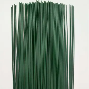 40cm Flower Stem Iron Paper Wrapped Wire for Floral Cake Decoration