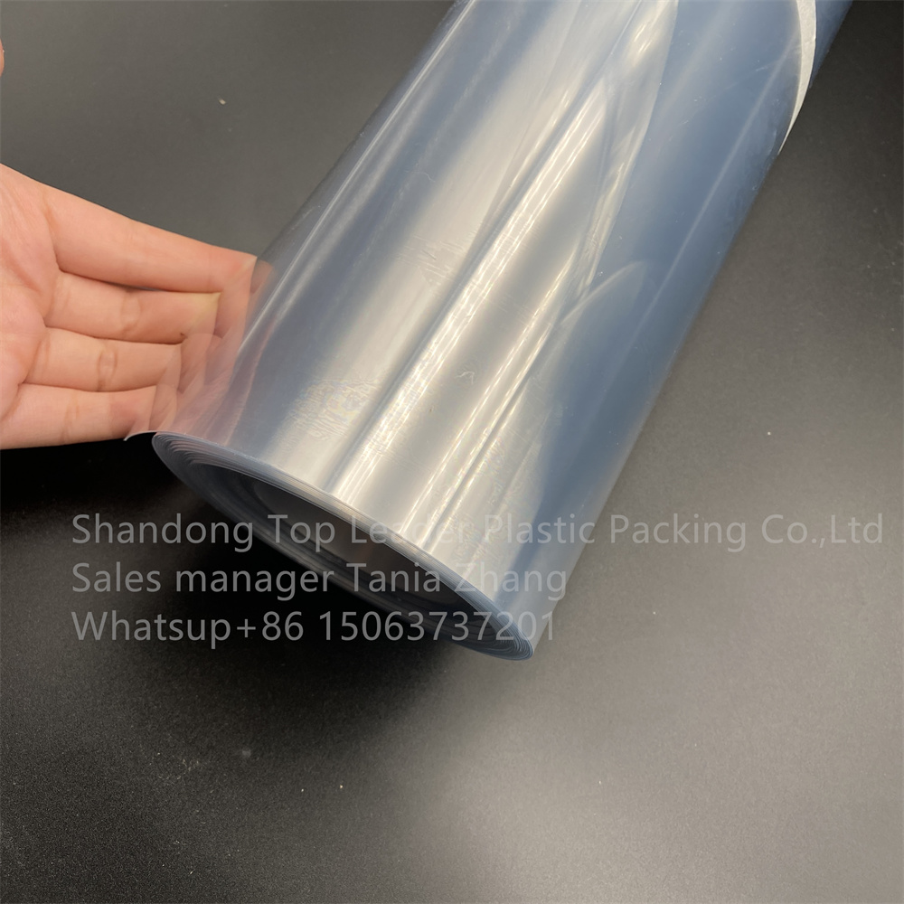 Introduction of transparent plastic sheet for packaging