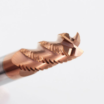 4 Flute Solid Carbide Rough End Mill Set for CNC Machine Tools: HANDERK Cutting Cutter