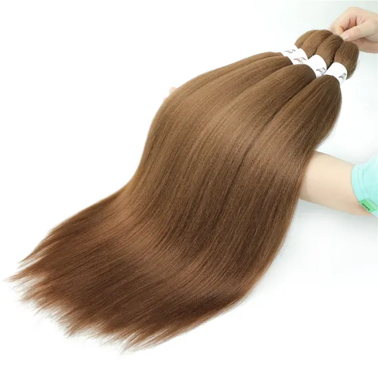 ynthetic Braiding Hair Extensions Yaki Straight DIY Senegal Box Crochet Braids Ombre Spetra Pre Stretched Braid Hair