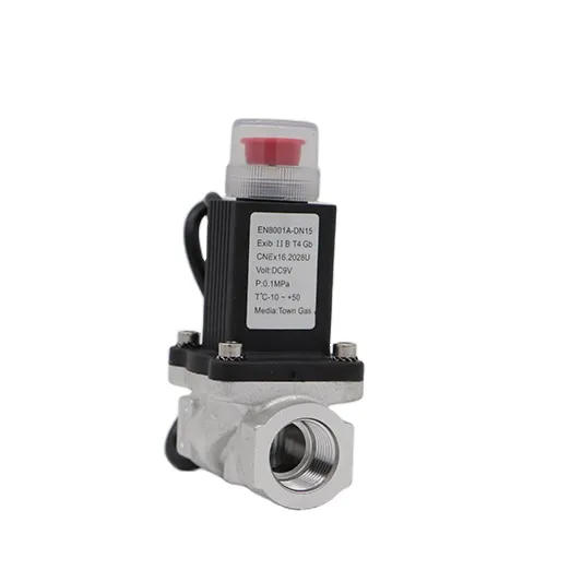 AC220V  gas safety emergency cut off device solenoid valve Electric  Solenoid Valve