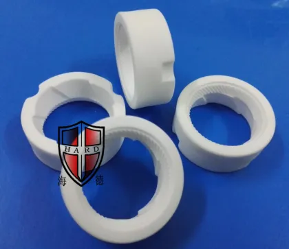 spiral helix alumina ceramic plunger cover sleeves