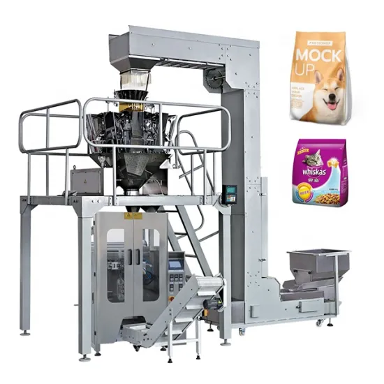 Automatic Vertical Weighing Packing Machine for Dry Animal Feed (Dog & Cat Food)