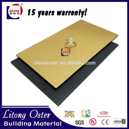 Litong Oster bathroom plastic wall panels corrugated sandwich panel aluminum composite panel