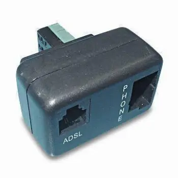 ADSL Pots Micro-filter with Insertion Loss of 1,000Hz, Suitable for the Europe Markets