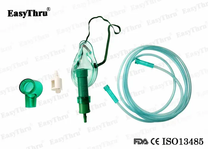 CE ISO13485 FDA Oxygen Mask Venturi Disposables for Child and Adult