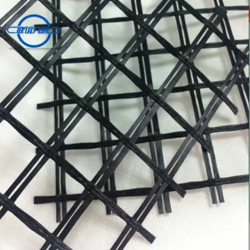 PVC coated Polyester Geogrid 30/30kn 50/50kn