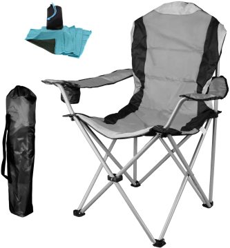 Folding Camping Chair with Carry Bag and Drink Holder