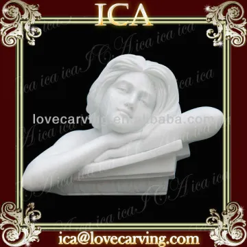 Sleeping girl statue,little girl statue,marble female bust statue,sculpture and statues