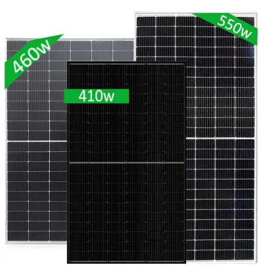 Europe Stock: Prices and Details of 410W, 460W, and 550W Mono Perc Solar Panels