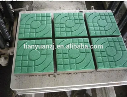 semi cement concrete bricks blocks pavers molding machine QT3-20
