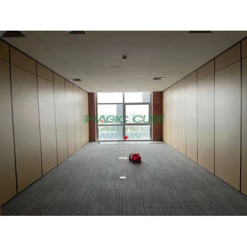 acoustic movable partition wall