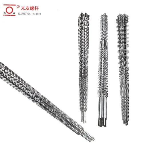 ISO Certified 31CRMov9 Parallel Twin Screw at Barrel para sa mga produktong PVC