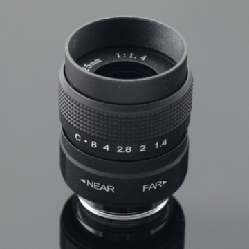 CCTV 렌즈 2021 : Fujian 25mm F1.4 C 마운트 수동 아이리스 렌즈