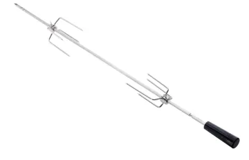 Barbecue Fork With Two Fork Head Boxes