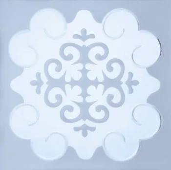 2014 new design shine ice crackle glass mosaic tile