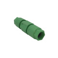 Negro verde de 4 polos Hembra M12 Butting Conector de caza