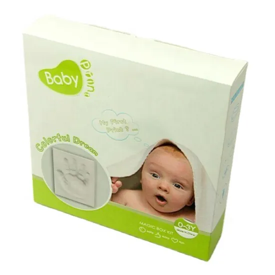 Personalized Baby Footprint and Handprint Clay Keepsakes: Capturing Precious Memories