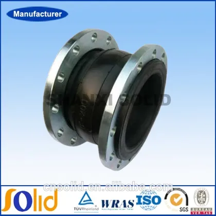 Single Ball Flanged End Rubber Expansion Joints