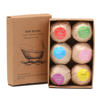 6pcs/set Bath Salt Ball,Soap Bubble Shower Bombs Ball Body Cleaner Exfoliating Bath Salt Best Birthday Gift for Women, Mother