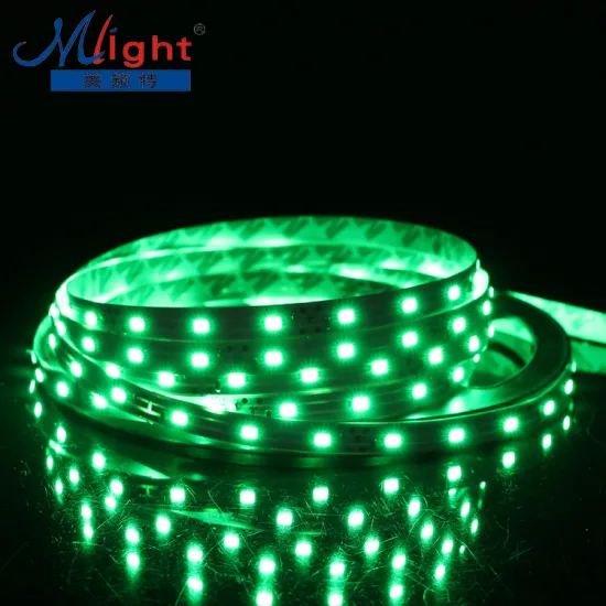12V 2835 60led per meter Green Flexible led strip 4.8 watt per meter for Holiday Christmas Decoration Led Strip
