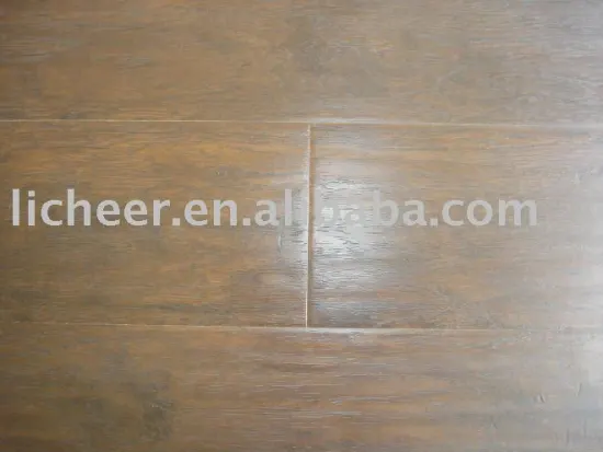 synthetic laminate flooring/ registered hand scraped surface