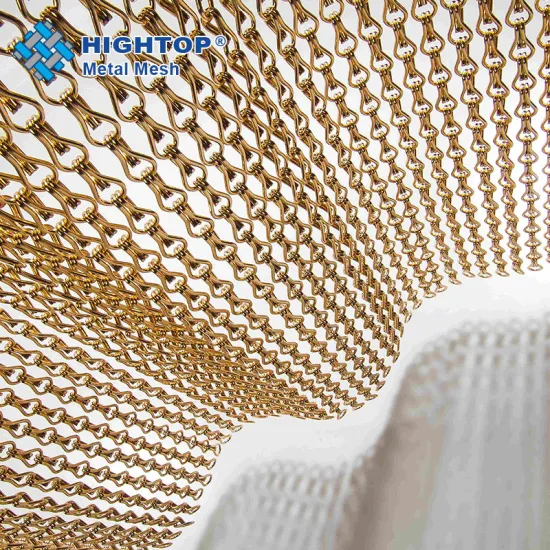 Customizable Metal Chain Curtains: Perfect for Residential and Shop Décor in Various Sizes