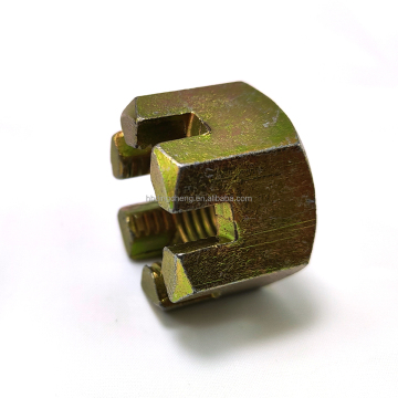 M6mm Carbon Steel Slotting Hex Castle Nuts
