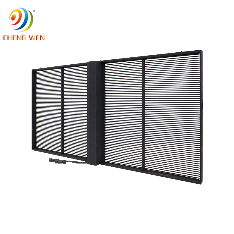 P3.91-7.82 1000x1000mm Şeffaf LED video ekran duvarı