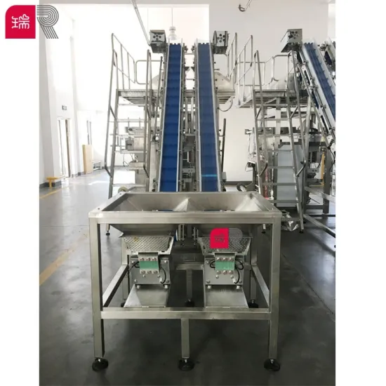 Full Automatic RL620 Multi-head Weighing System with Nitrogen Filling for Potato Chips Packing