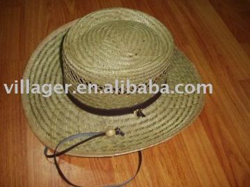 rush straw gambler hat