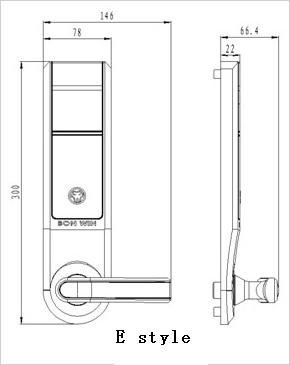 Luxurious Lock Bw803sc-E