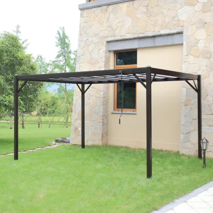 Luxury Outdoor Aluminium Gazebo Bower Bank Pavilion