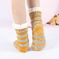 Soft Knit Warm Fuzzy Slipper Socks