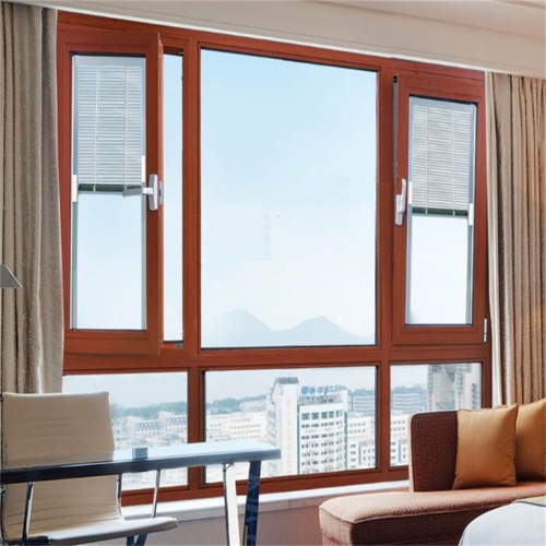Tilt and Turn Windows with Built-in Blind