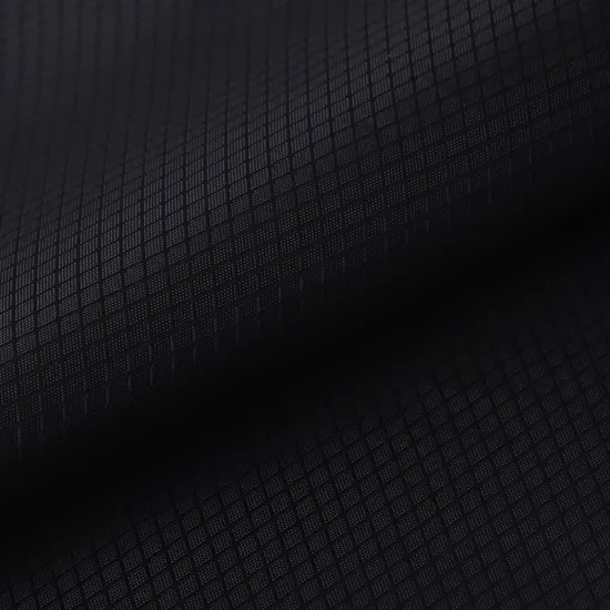 400D Diamond lattice PU Coated Oxford Luggage fabric