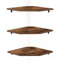 Wall Mounted Corner Floating Shelf 3-Piece Set