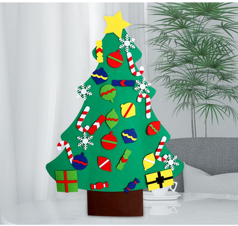 Fieltro de navidad de vacaciones personalizada