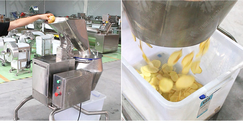 commercial potato slicer