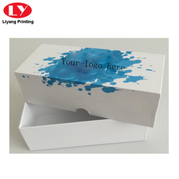 Custom logo sunglass box with lid for sunglasss