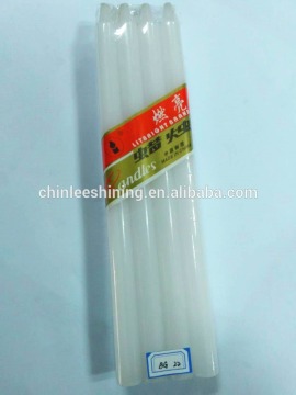 Brighten white candles